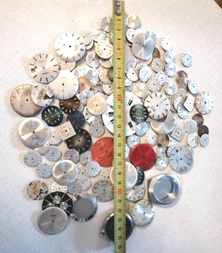 Lote de esferas de reloj