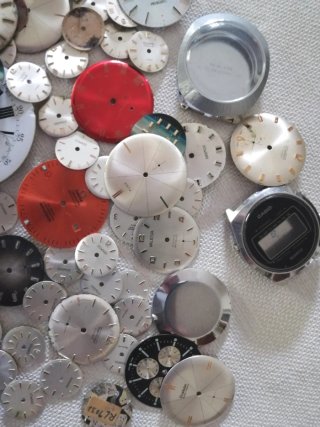 Lote de esferas de reloj