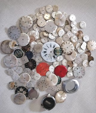 Lote de esferas de reloj