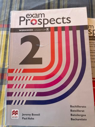 EXAM PROSPECTS 2 Workbook y Student's App: cuad...
