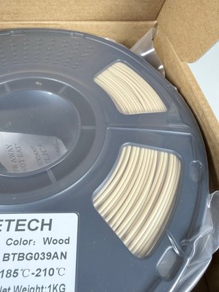 Filamento GEEETECH PLA 1.75mm Madera 1KG
