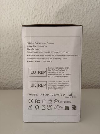 Mini Proyector MAGCUBIC Wi-Fi Blanco