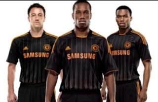 Camiseta Chelsea 2010/11 Visitante Adidas