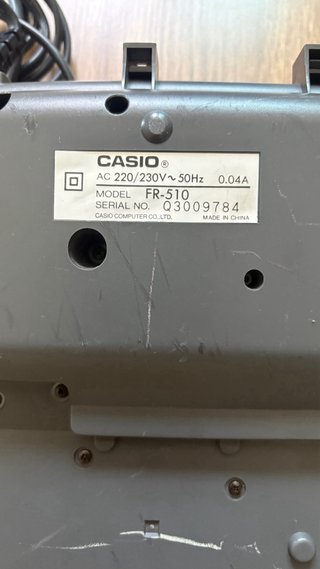 Calculadora Impresora Casio FR-510
