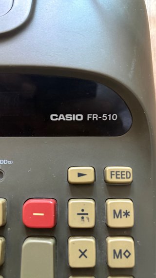 Calculadora Impresora Casio FR-510