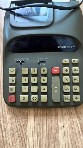 Calculadora Impresora Casio FR-510