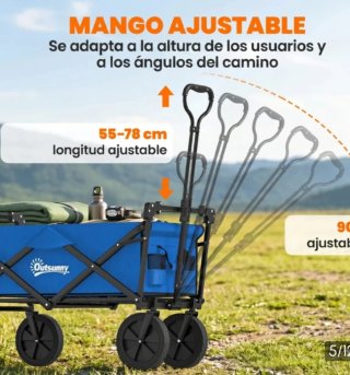 Carro Plegable Con Toldo Desmontable NUEVO