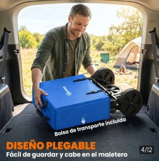 Carro Plegable Con Toldo Desmontable NUEVO