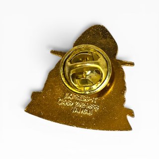 Pin esmaltado de polícia com binóculos