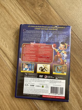 DVD Pinocho Edición Platino 70 Aniversario