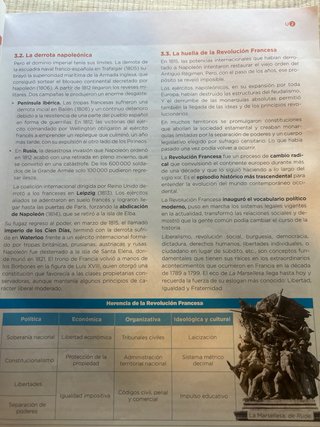 Historia del Mundo Contemporáneo 1 Bachillerato