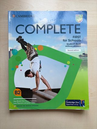Cambridge B2 complete first for school
