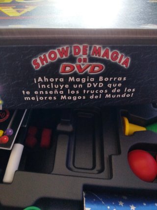 Juego de Magia Borrás DVD 150 Trucos