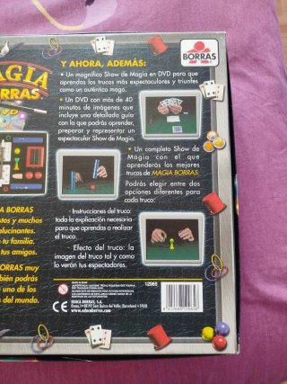 Juego de Magia Borrás DVD 150 Trucos