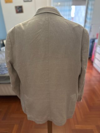 Giacca Uomo Fellini 100% Lino Made in Italy Beige