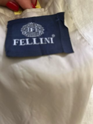 Giacca Uomo Fellini 100% Lino Made in Italy Beige