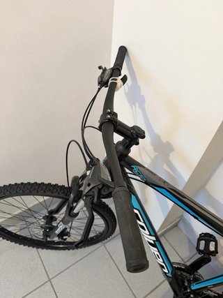 Bicicleta Coluer Acid Negra y Azul