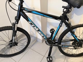 Bicicleta Coluer Acid Negra y Azul