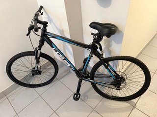 Bicicleta Coluer Acid Negra y Azul