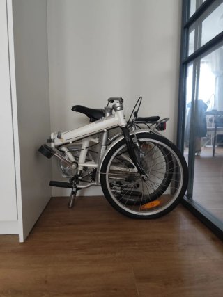 Bicicleta Plegable Conor Indie Blanca