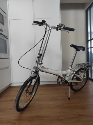 Bicicleta Plegable Conor Indie Blanca