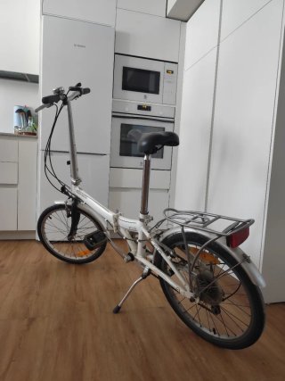 Bicicleta Plegable Conor Indie Blanca
