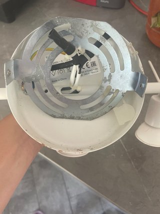 Lámpara de techo LED blanca