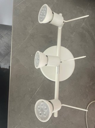 Lámpara de techo LED blanca