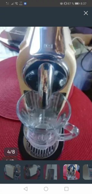 Cafetera Nespresso DeLonghi Citiz Crema