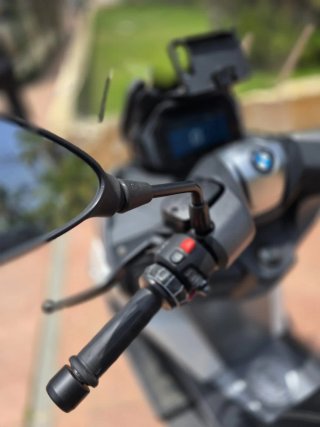 BMW C400 GT Maxi Scooter Gris/Blanco