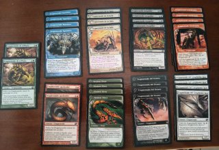 Lote Cartas Mtg Fragmentados