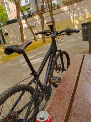 Bicicleta Montaña Negra