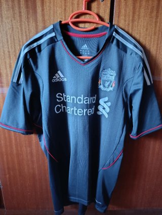Camiseta Liverpool 2011/2012 Visitante Adidas
