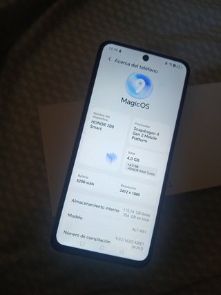 Móvil Honor 200 Smart verde