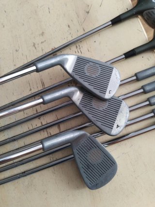 Set Hierros Golf Dynatour 3/P madera 3 y 5