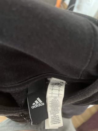 Sudadera Adidas Retro Negra y Blanca