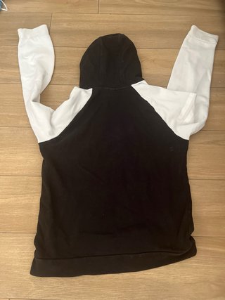 Sudadera Adidas Retro Negra y Blanca