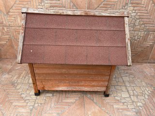 Caseta Perro Madera Pequeño/Mediano