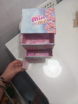 Cajonera joyero infantil con dibujos