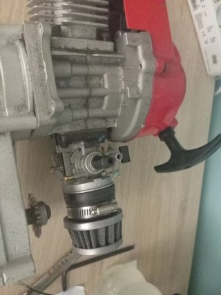 Motor minimoto 49cc 2T (no arranca)