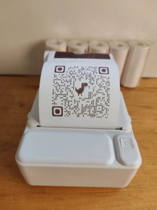 Mini impresora térmica portátil