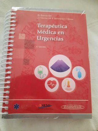 Libro "Terapéutica Médica en Urgencias"