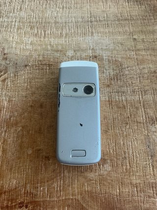 Teléfono Móvil Nokia Plata y Blanco