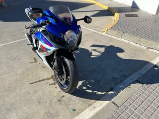 Suzuki GSX-R 600 2008 Azul/Blanco