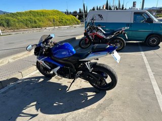 Suzuki GSX-R 600 2008 Azul/Blanco