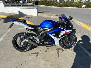 Suzuki GSX-R 600 2008 Azul/Blanco