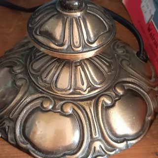 Lampade Tiffany Vintage in Ottone