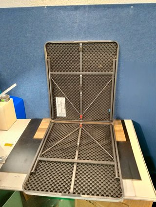 Mesa de resina plegable portátil Gardiun NT1800