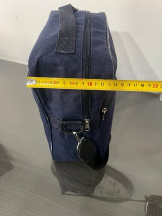 Borsa Siemens porta documenti/laptop vintage blu