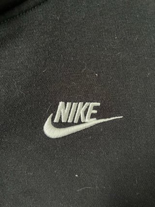 Sudadera Nike Negra, Talla XL de niño